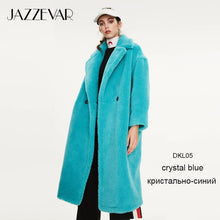 Load image into Gallery viewer, JAZZEVAR 2019 Winter new arrival fur coat women new fashion style teddy bear coat loose clothing long warm winter coat K9063