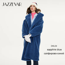 Load image into Gallery viewer, JAZZEVAR 2019 Winter new arrival fur coat women new fashion style teddy bear coat loose clothing long warm winter coat K9063
