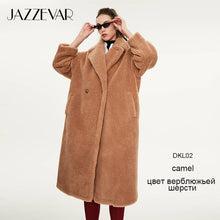 Load image into Gallery viewer, JAZZEVAR 2019 Winter new arrival fur coat women new fashion style teddy bear coat loose clothing long warm winter coat K9063